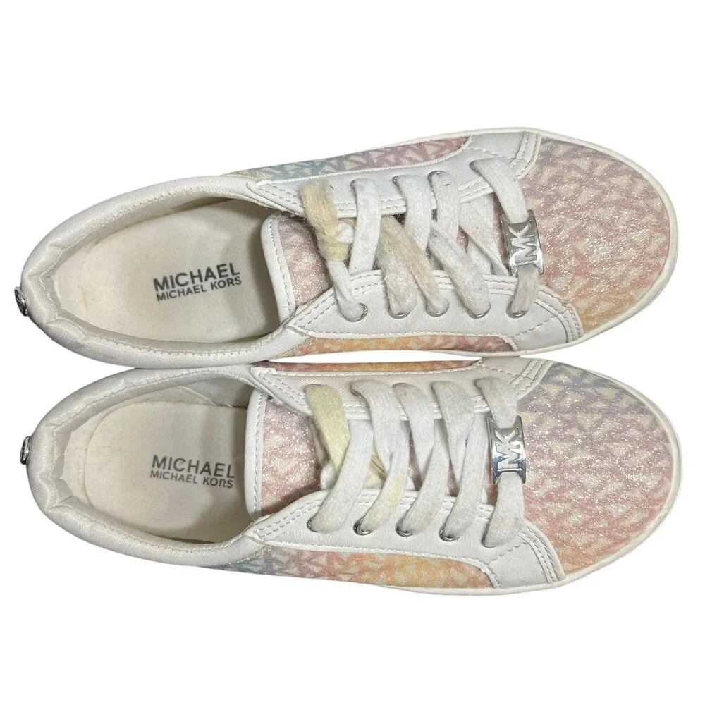 Michael Michael Kors Shoes Girls Size 2 Pastel Unicorn Glitter Jem Miracle-888